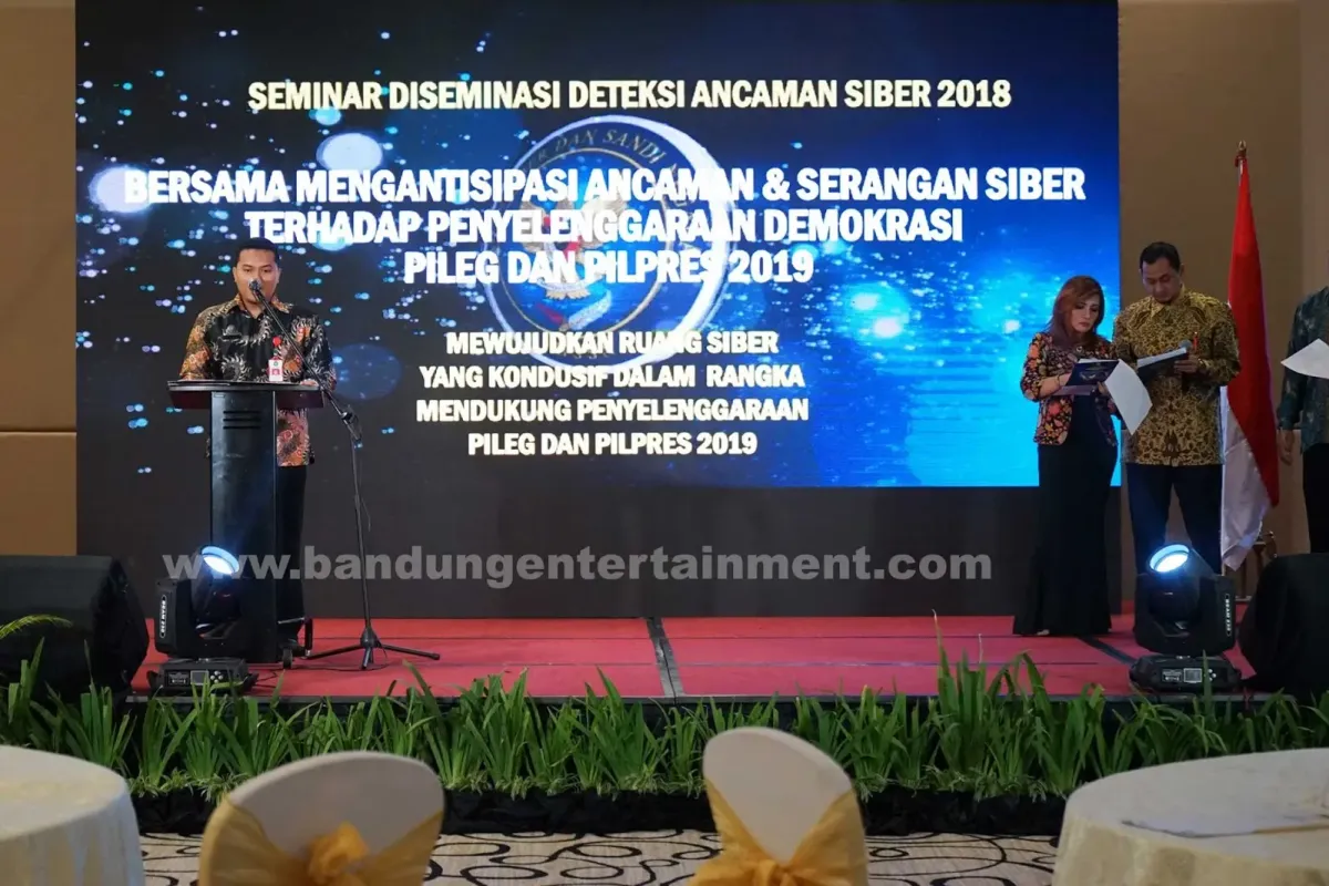 Dokumentasi Seminar Diseminasi Deteksi Ancaman Siber 2018